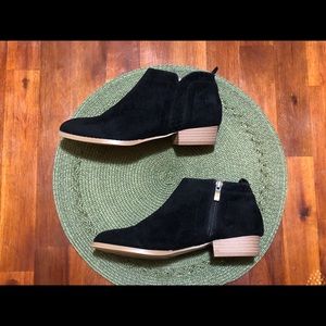 AMS - Black Ankle Boots - Size 5.5